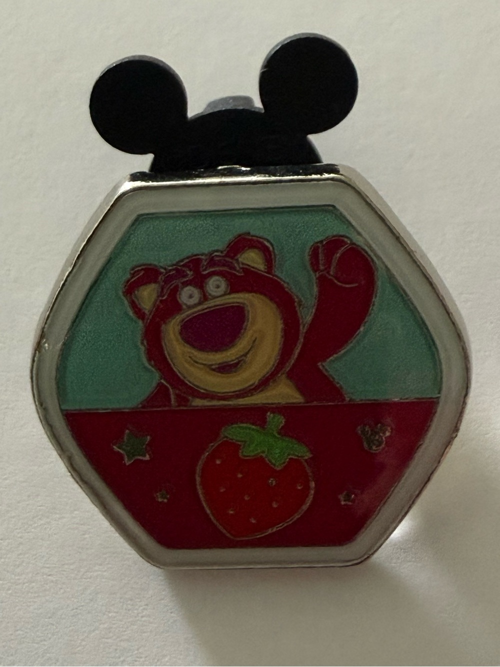 Disney Pixar Lotso Toy Story Hidden Mickey Pin 6 of 12 Strawberry